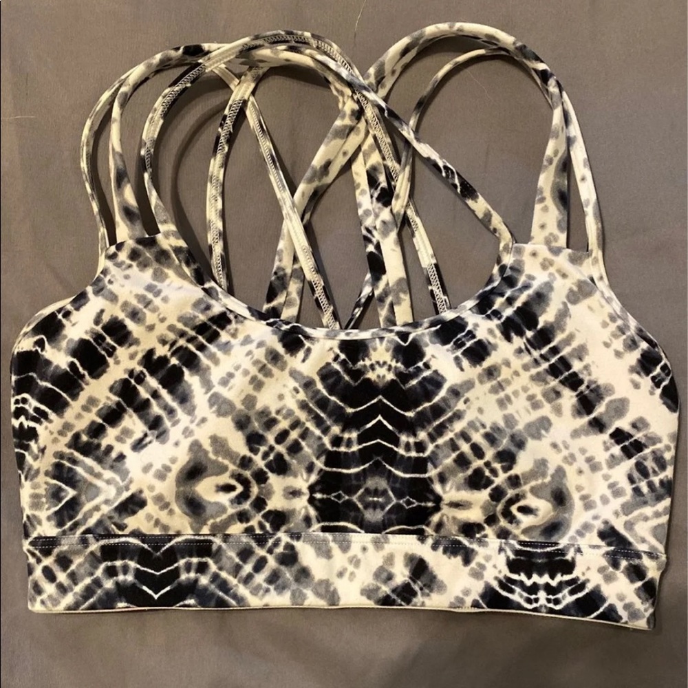 Sz small VS sports bra black and white.